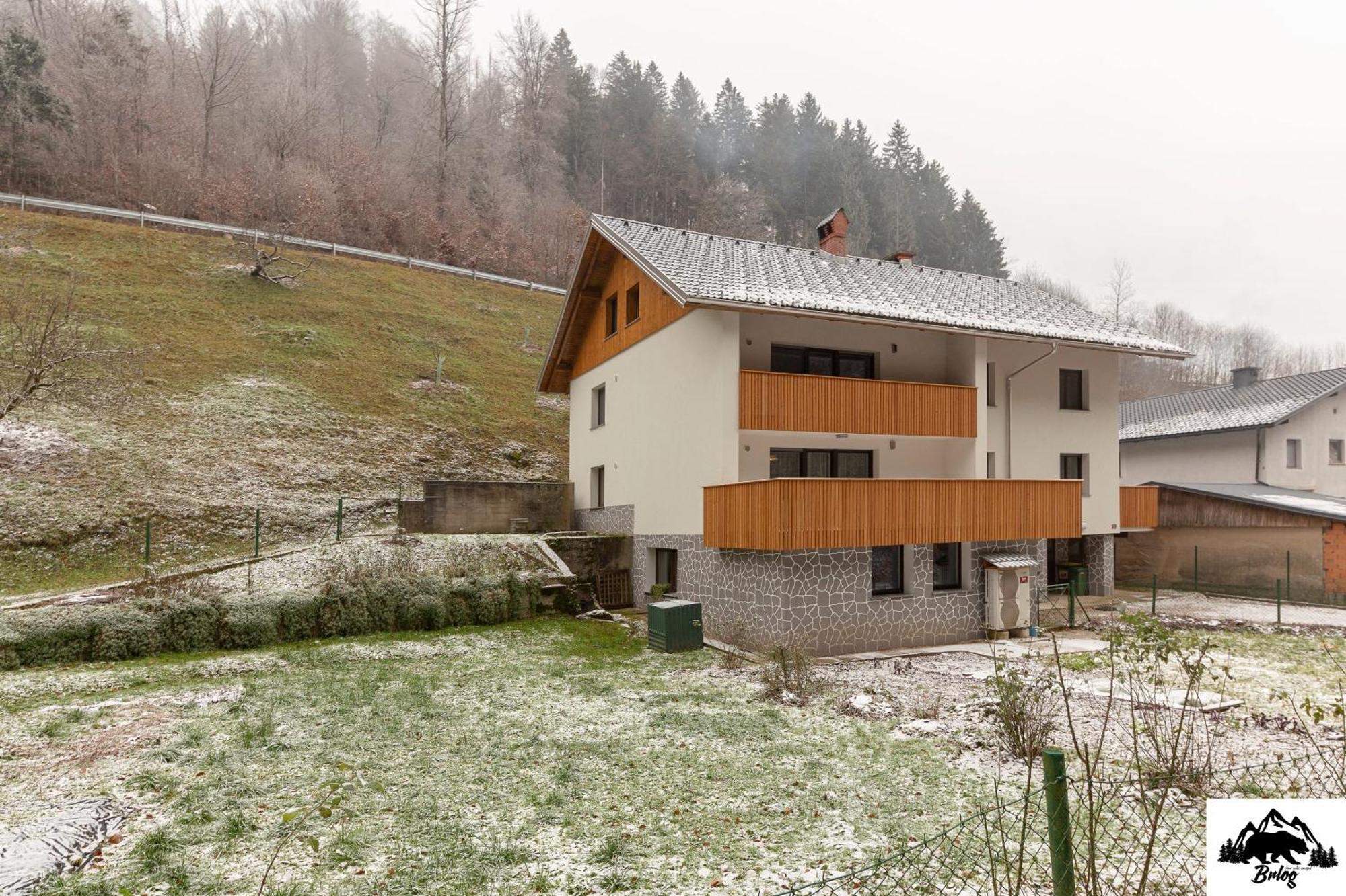 Brlog Apartman Zgornje Gorje Kültér fotó